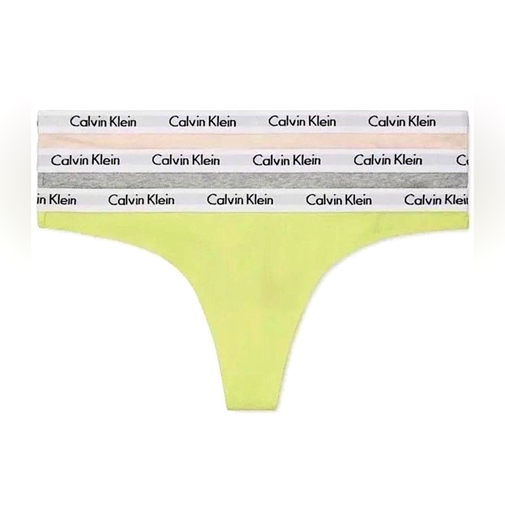 NWT Calvin Klein Thong Underwear 3 pack